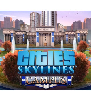 Cities: Skylines - Campus DLC Steam Key EUROPE